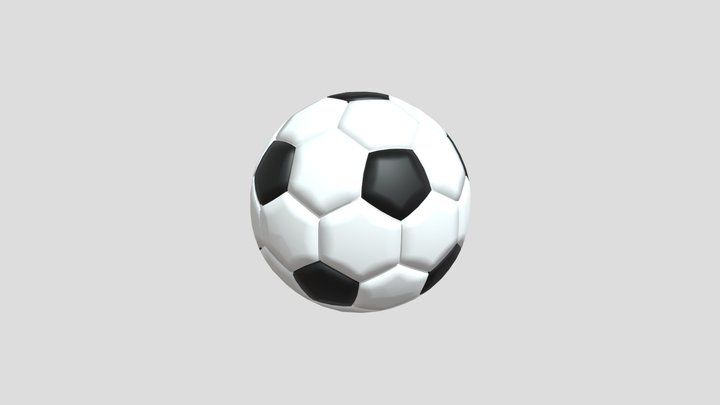 FootBall / Soccer Ball 3D Model