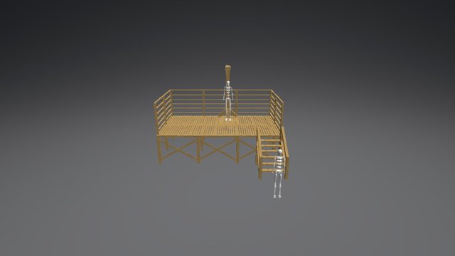 Gallows 3D Model