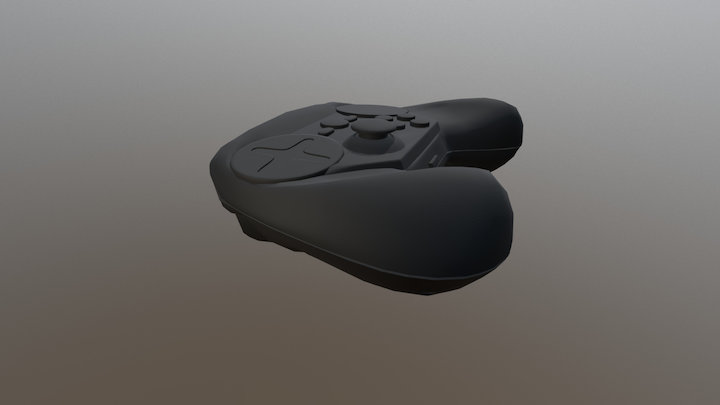 Steam Controller 3D Model