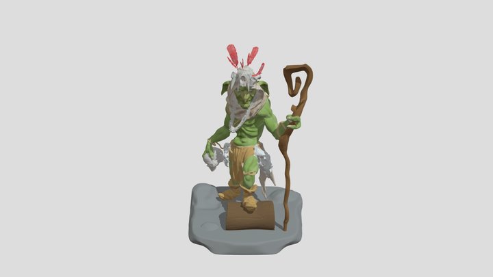 Fantasy Goblins Sculpt 3D Model