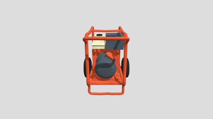 Old Art in New Art HN1 - Gasoline Generator 3D Model