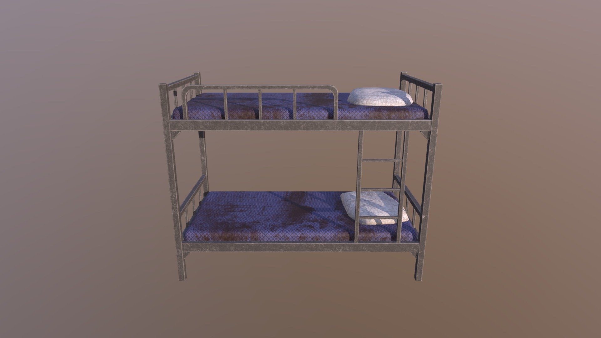 Jail Bunk Bed 3D model by BouweKalma [c8c3f96] Sketchfab