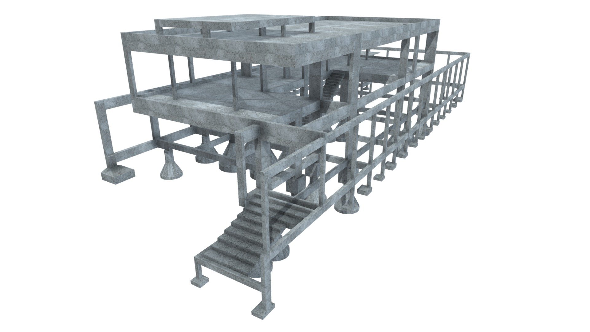Projeto Estrutural - 004 - Cláudio — Sketchfab embed 3D viewer