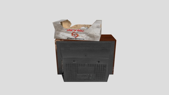 [Bethany Spencer]_Trash_Box 3D Model