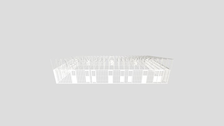 USFrameFactoryStripMall 3D Model