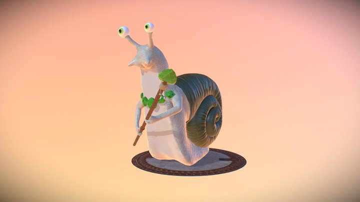 NIA Snailus 3D Model