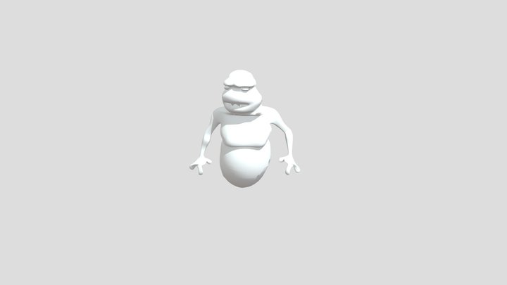 Ghost Anim 3D Model