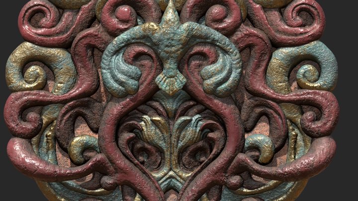 raven sigil 3D Model
