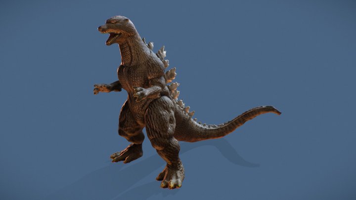 Godzilla Photoscan 3D Model