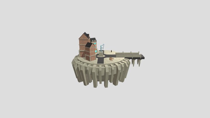 Sky City Final 3D Model