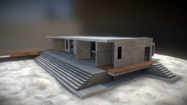 BEACH HOUSE ( WIP ) 3D Model