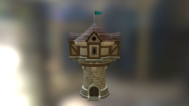 Practice_Watchtower_01 3D Model