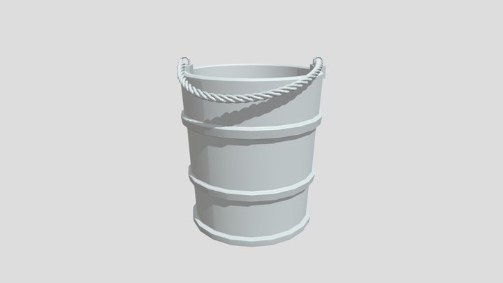 Bucket W Rope (2019) 3D Model