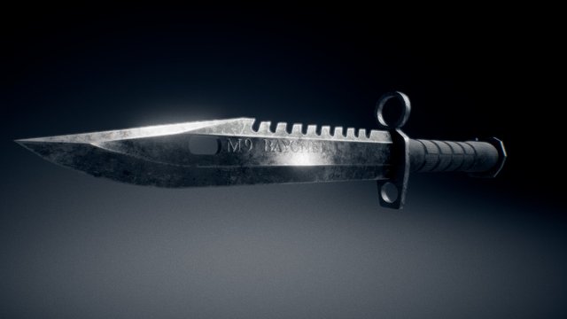 Army Knife 3D Model