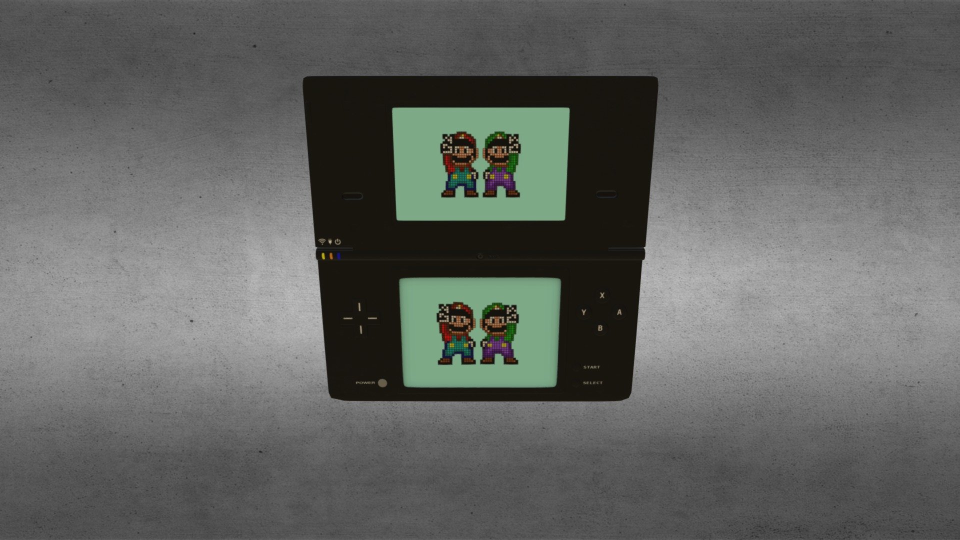 NintendoDS - 3D model by YouGoatAll [c8cbd6f] - Sketchfab