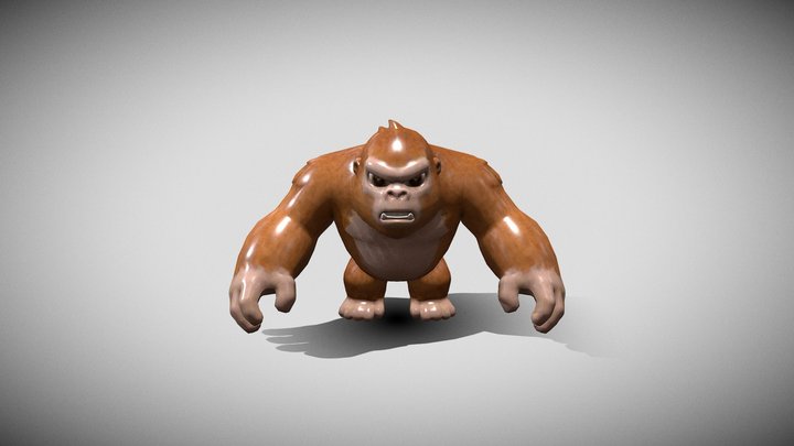 King Kong 3d Model pubg 3D Model