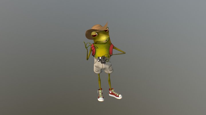 Rana Animacion 3D Model