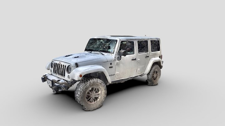 Day 48: Jeep Wrangler – Free 3D Model STL