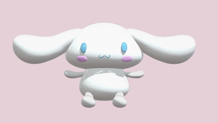 Cinnamoroll 3D Model