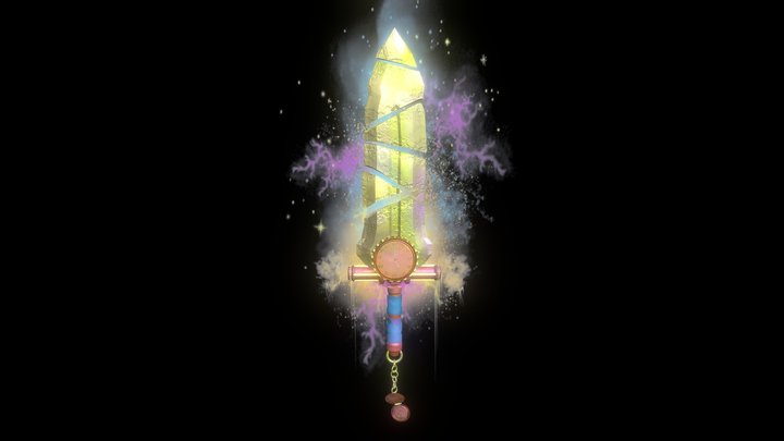 Time Blade 3D Model