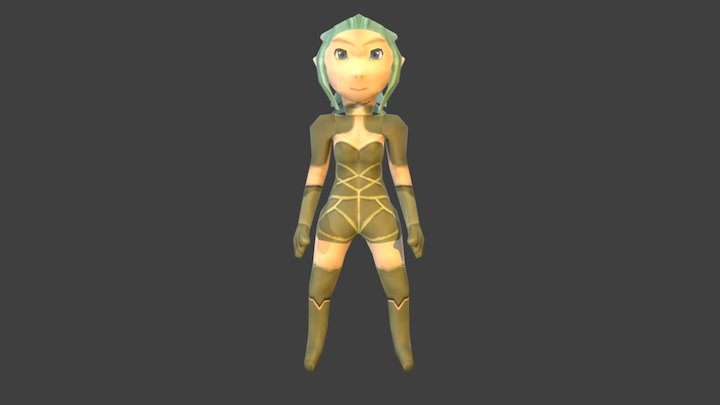 Chibi 3D Model