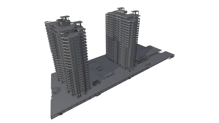 Condomínio Riviera Del Mare 3D Model