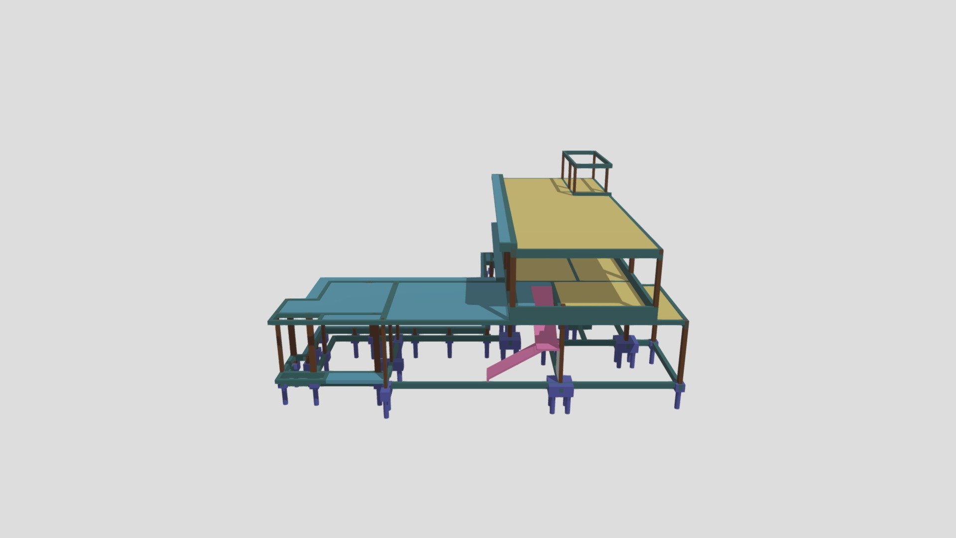 3D Residência TAKAY - Figueira Branca