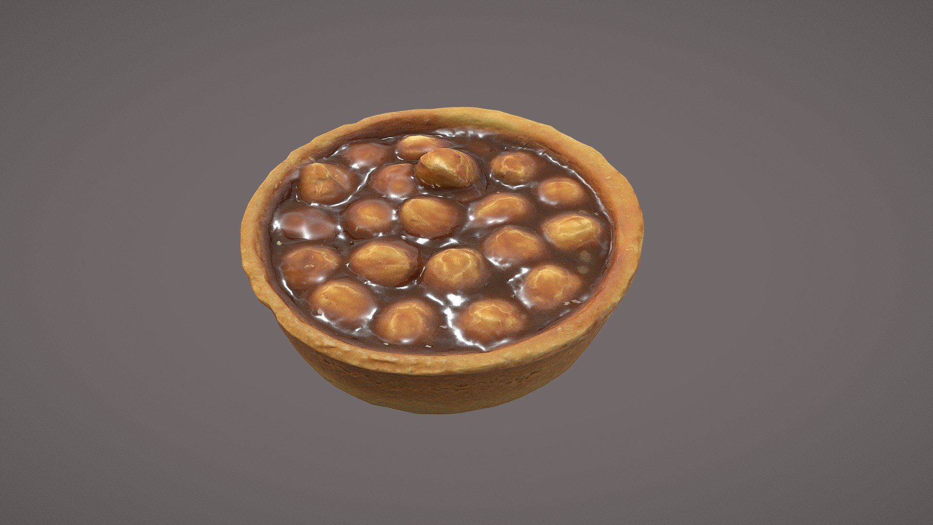 Caramel Hazelnut Tart
