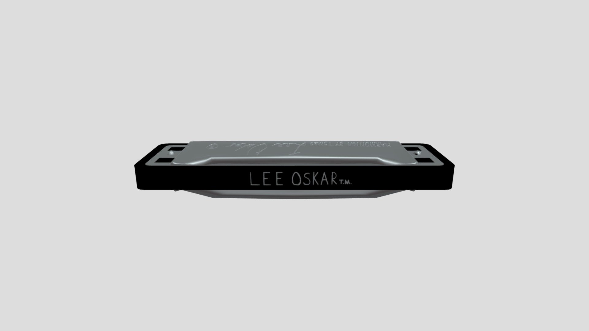 Harmonica 3D model