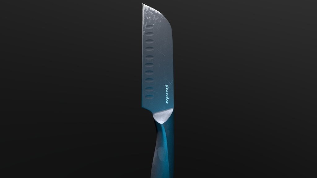 Thick Kitchen Knife