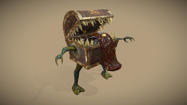 The Predatory Chest 3D Model