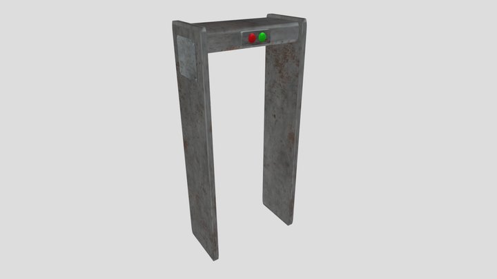 Metal Detector (FBX) 1K 342KB 3D Model