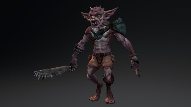 GoblinWarrior 3D Model