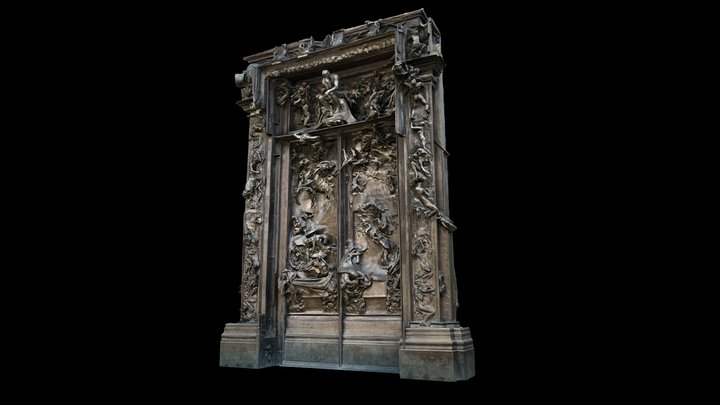 The Gates of Hell,  Musée Rodin 3D Model