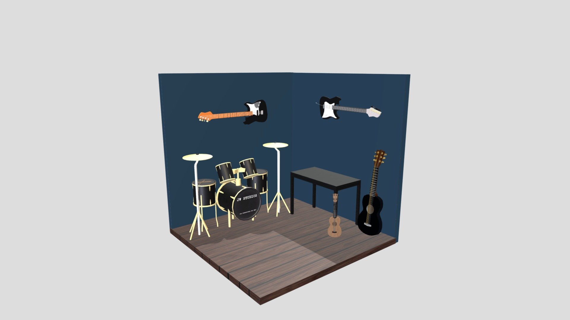 ISOMETRIC ROOM / music studio