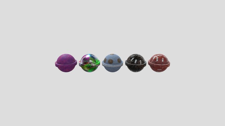 Cuello-Spheres 3D Model
