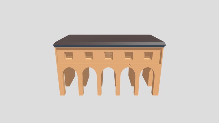 Archway Building 3D Model