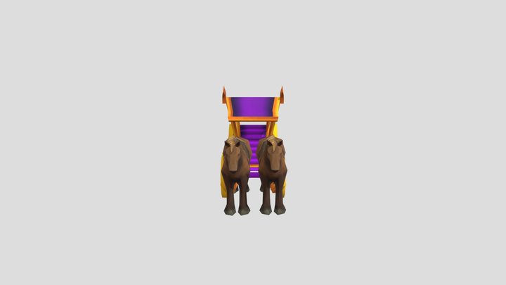 chicken gun horse carriage – Modelo 3D gratuito STL