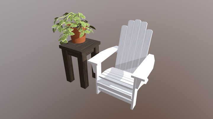 Outdoor Arrangement 3D Model