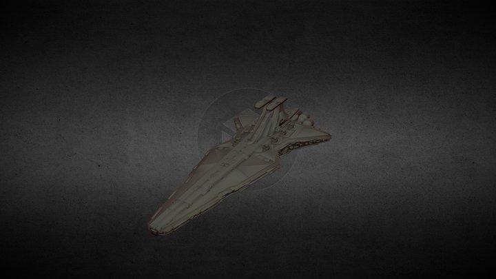 Venator class Star destroyer 3D Model