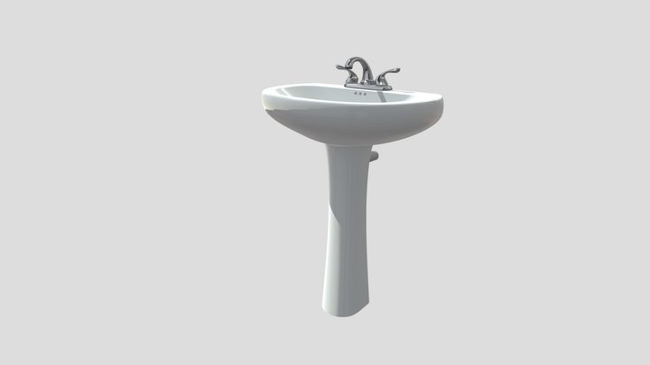 empty sink 3D Model