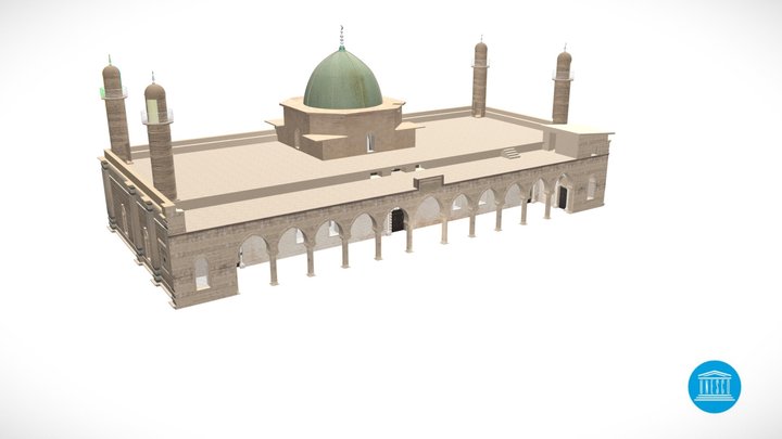 Prayer Hall 3D Model