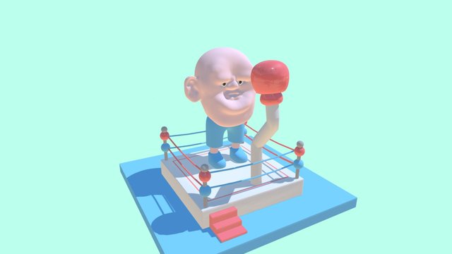 3D BOXING SIMULATOR 3D Model