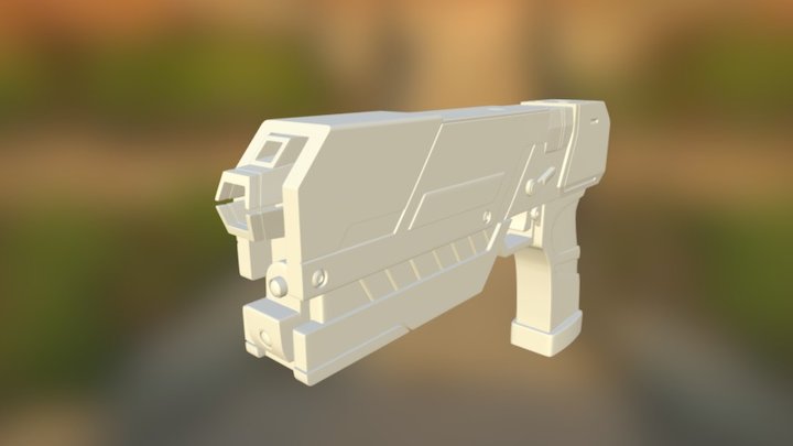 Samus Gun 3D Model