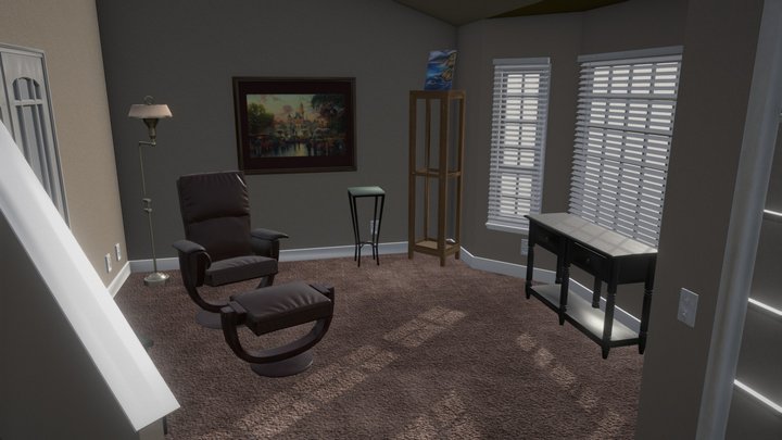 Living room 3D Model