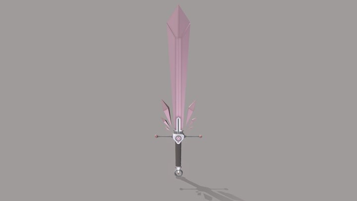 Sword HW Detailing 3D Model