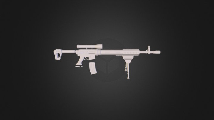 M4 3D Model