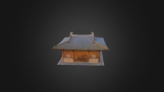 Nanchan Temple 3D Model
