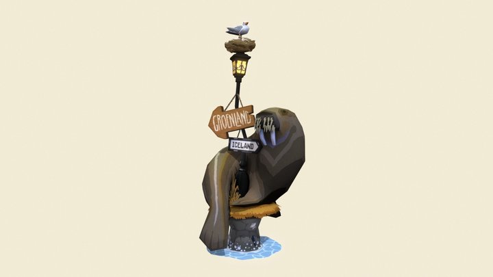 Wrong Way 3D Model