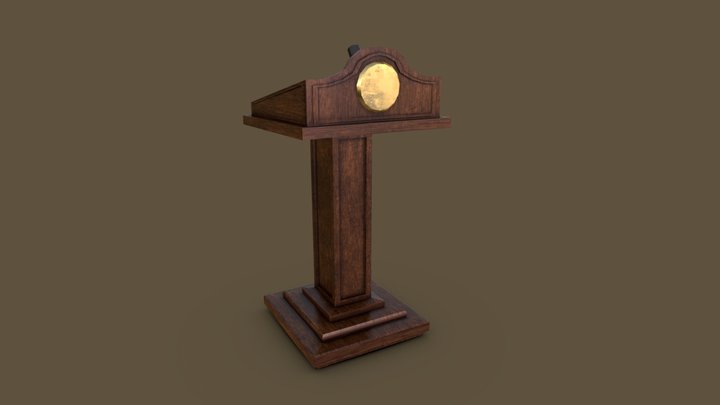 Podium 3D Model